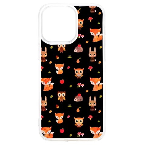 Cool Woodland Animal, Koteto, Scandinavian, Acorn iPhone 15 Pro Max TPU UV Print Case from ArtsNow.com Front