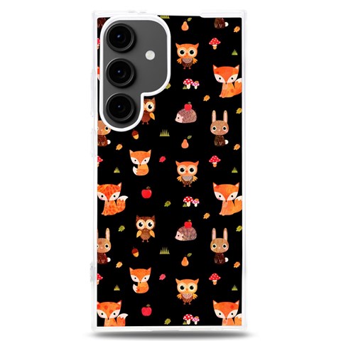 Cool Woodland Animal, Koteto, Scandinavian, Acorn Samsung Galaxy S24 Plus 6.7 Inch TPU UV Case from ArtsNow.com Front