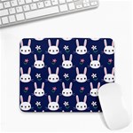 Cute Bunny Pattern, Easter, Koteto Small Mousepad