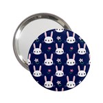 Cute Bunny Pattern, Easter, Koteto 2.25  Handbag Mirrors