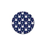 Cute Bunny Pattern, Easter, Koteto Golf Ball Marker