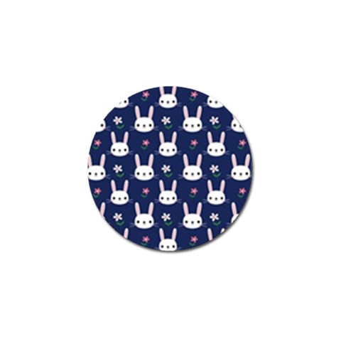 Cute Bunny Pattern, Easter, Koteto Golf Ball Marker (10 pack) from ArtsNow.com Front