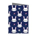 Cute Bunny Pattern, Easter, Koteto Mini Greeting Cards (Pkg of 8)