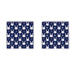 Cute Bunny Pattern, Easter, Koteto Cufflinks (Square)