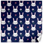 Cute Bunny Pattern, Easter, Koteto Canvas 12  x 12 