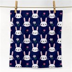 Cute Bunny Pattern, Easter, Koteto Face Towel