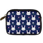 Cute Bunny Pattern, Easter, Koteto Digital Camera Leather Case