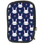 Cute Bunny Pattern, Easter, Koteto Compact Camera Leather Case