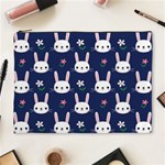 Cute Bunny Pattern, Easter, Koteto Cosmetic Bag (XL)