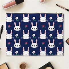 Cute Bunny Pattern, Easter, Koteto Cosmetic Bag (XL) from ArtsNow.com Back