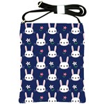 Cute Bunny Pattern, Easter, Koteto Shoulder Sling Bag