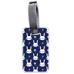 Cute Bunny Pattern, Easter, Koteto Luggage Tag (two sides) from ArtsNow.com Front