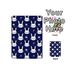 Cute Bunny Pattern, Easter, Koteto Playing Cards 54 Designs (Mini) from ArtsNow.com Back