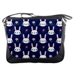 Cute Bunny Pattern, Easter, Koteto Messenger Bag