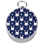 Cute Bunny Pattern, Easter, Koteto Silver Compasses