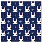 Cute Bunny Pattern, Easter, Koteto Square Satin Scarf (36  x 36 )