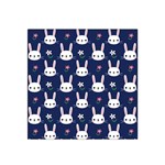 Cute Bunny Pattern, Easter, Koteto Satin Bandana Scarf 22  x 22 