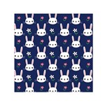 Cute Bunny Pattern, Easter, Koteto Square Satin Scarf (30  x 30 )