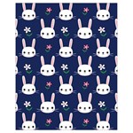 Cute Bunny Pattern, Easter, Koteto Drawstring Bag (Small)