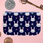 Cute Bunny Pattern, Easter, Koteto Large Coin Purse