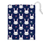 Cute Bunny Pattern, Easter, Koteto Drawstring Pouch (4XL)