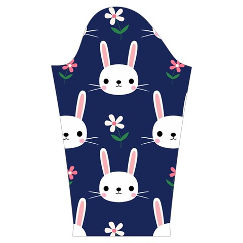 Cute Bunny Pattern, Easter, Koteto Kids  Midi Sailor Dress from ArtsNow.com Sleeve Left