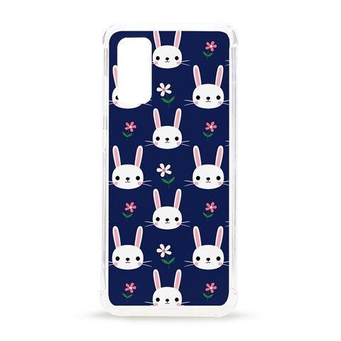 Cute Bunny Pattern, Easter, Koteto Samsung Galaxy S20 6.2 Inch TPU UV Case from ArtsNow.com Front