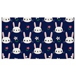 Cute Bunny Pattern, Easter, Koteto Banner and Sign 7  x 4 