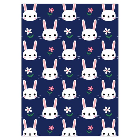 Cute Bunny Pattern, Easter, Koteto Playing Cards Single Design (Rectangle) with Custom Box from ArtsNow.com Card