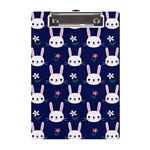 Cute Bunny Pattern, Easter, Koteto A5 Acrylic Clipboard