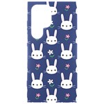 Cute Bunny Pattern, Easter, Koteto Samsung Galaxy S24 Ultra 6.9 Inch Black TPU UV Case