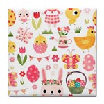 Cute Easter Bunny, Koteto, Animal, Baby Tile Coaster