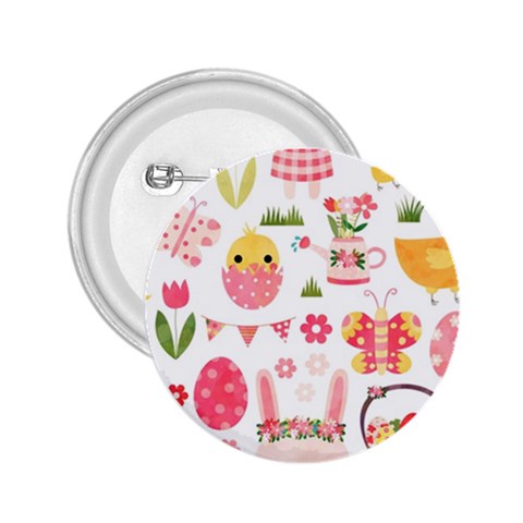 Cute Easter Bunny, Koteto, Animal, Baby 2.25  Buttons from ArtsNow.com Front