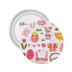 Cute Easter Bunny, Koteto, Animal, Baby 2.25  Buttons