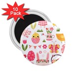 Cute Easter Bunny, Koteto, Animal, Baby 2.25  Magnets (10 pack) 