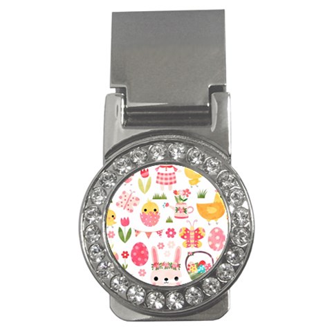 Cute Easter Bunny, Koteto, Animal, Baby Money Clips (CZ)  from ArtsNow.com Front