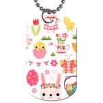 Cute Easter Bunny, Koteto, Animal, Baby Dog Tag (One Side)