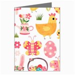 Cute Easter Bunny, Koteto, Animal, Baby Greeting Cards (Pkg of 8)