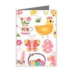 Cute Easter Bunny, Koteto, Animal, Baby Mini Greeting Card