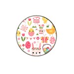 Cute Easter Bunny, Koteto, Animal, Baby Hat Clip Ball Marker