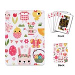 Cute Easter Bunny, Koteto, Animal, Baby Playing Cards Single Design (Rectangle)