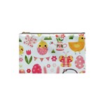 Cute Easter Bunny, Koteto, Animal, Baby Cosmetic Bag (Small)