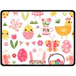 Cute Easter Bunny, Koteto, Animal, Baby Fleece Blanket (Large)