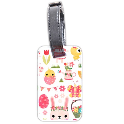 Cute Easter Bunny, Koteto, Animal, Baby Luggage Tag (two sides) from ArtsNow.com Front