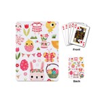 Cute Easter Bunny, Koteto, Animal, Baby Playing Cards Single Design (Mini)