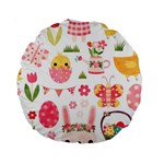 Cute Easter Bunny, Koteto, Animal, Baby Standard 15  Premium Round Cushions