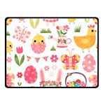 Cute Easter Bunny, Koteto, Animal, Baby Two Sides Fleece Blanket (Small)