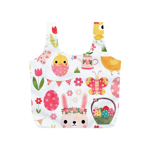 Cute Easter Bunny, Koteto, Animal, Baby Full Print Recycle Bag (S) from ArtsNow.com Back