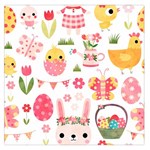 Cute Easter Bunny, Koteto, Animal, Baby Square Satin Scarf (36  x 36 )