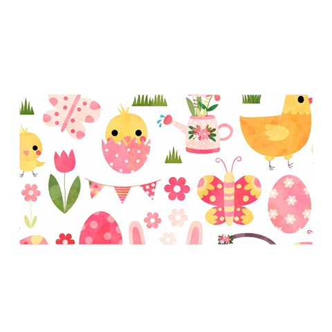 Cute Easter Bunny, Koteto, Animal, Baby Satin Wrap 35  x 70  from ArtsNow.com Front